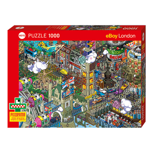 Pixorama: London Quest 1000 Piece Jigsaw Puzzle by Heye - 1