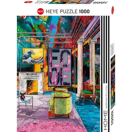 Room With Wave 1000 Piece Jigsaw Puzzle by Heye - 1