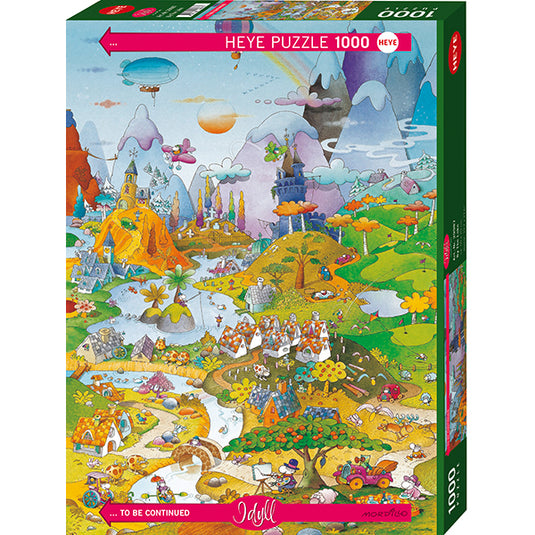 Idyll by the Lake 1000 Piece Jigsaw Puzzle by Heye - 1