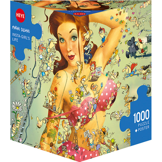 Insta-Girl's Life 1000 Piece Jigsaw Puzzle by Heye - 1