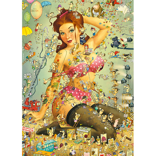 Insta-Girl's Life 1000 Piece Jigsaw Puzzle by Heye - 2