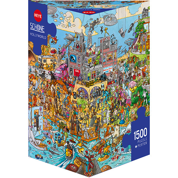 Hollyworld 1500 Piece Jigsaw Puzzle by Heye