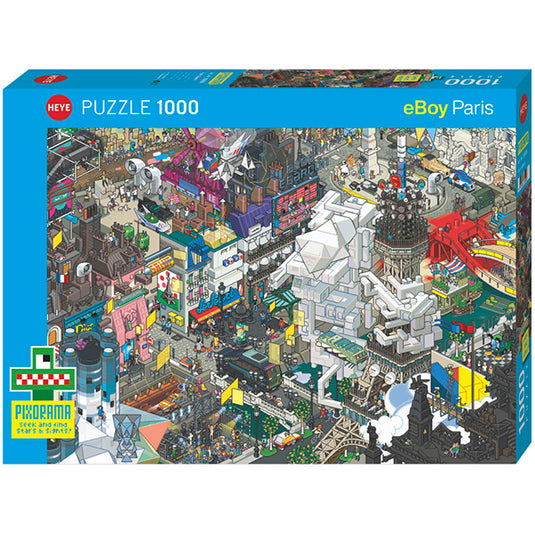 Pixorama: Paris Quest 1000 Piece Jigsaw Puzzle by Heye - 1