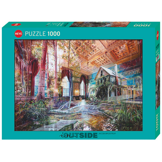 In/Outside: Intruding House 1000 Piece Jigsaw Puzzle by Heye - 1