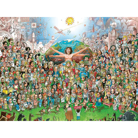 All-Time Legends 1500 Piece Jigsaw Puzzle by Heye - 2