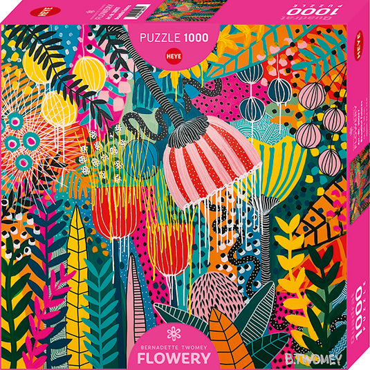 Flowery: Beautiful Futures 1000 Piece Jigsaw Puzzle by Heye - 1