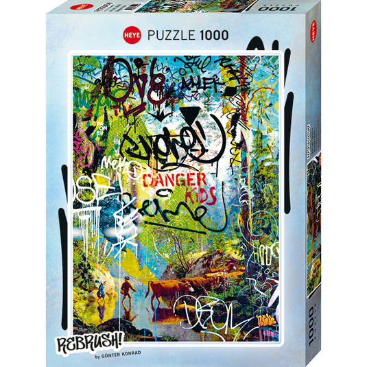 Rebrush! Danger Kids 1000 Piece Jigsaw Puzzle by Heye - 1