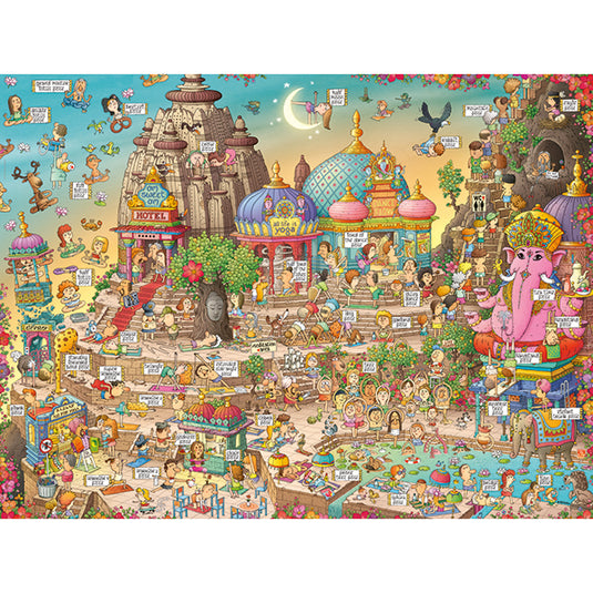 Yogaland 1500 Piece Jigsaw Puzzle by Heye - 2