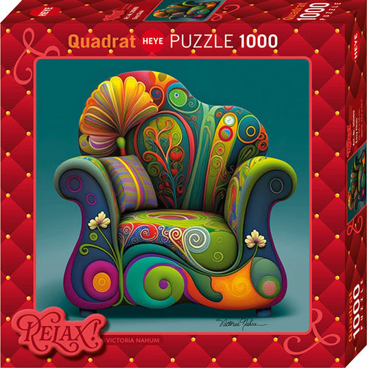 Relax - Easy Chair 1000 Piece Jigsaw Puzzle by Heye