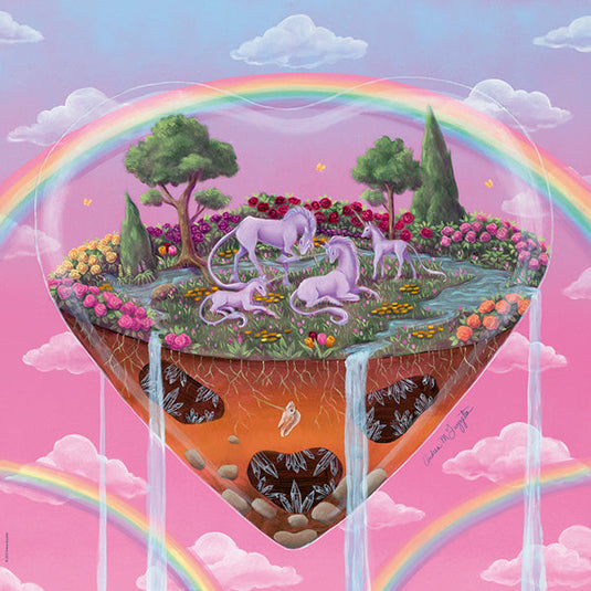 Tiny Worlds - The Unicorns 1000 Piece Jigsaw Puzzle by Heye