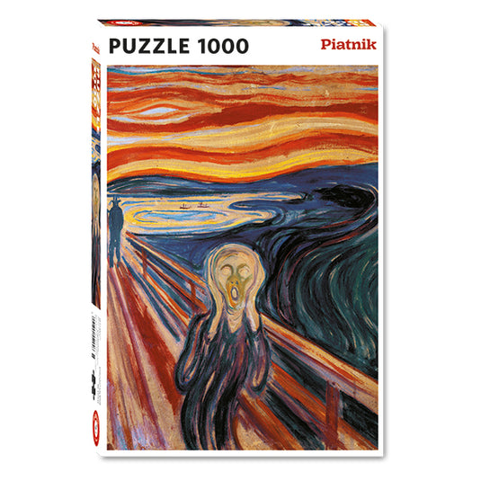 The Scream (Munch) 1000 Piece Jigsaw Puzzle by Piatnik - 1