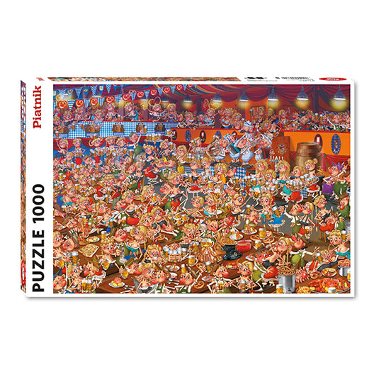 Bavarian Festival 1000 Piece Jigsaw Puzzle by Piatnik - 1