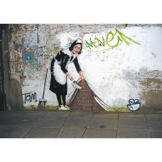 Maid (Banksy) 1000 Piece Jigsaw Puzzle by Piatnik - 2