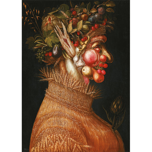 Summer (Arcimboldo) 1000 Piece Jigsaw Puzzle by Piatnik - 2