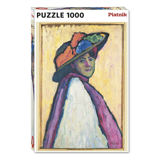 Munter (Marianne v. Werefkin) 1000 Piece Jigsaw Puzzle by Piatnik - 1
