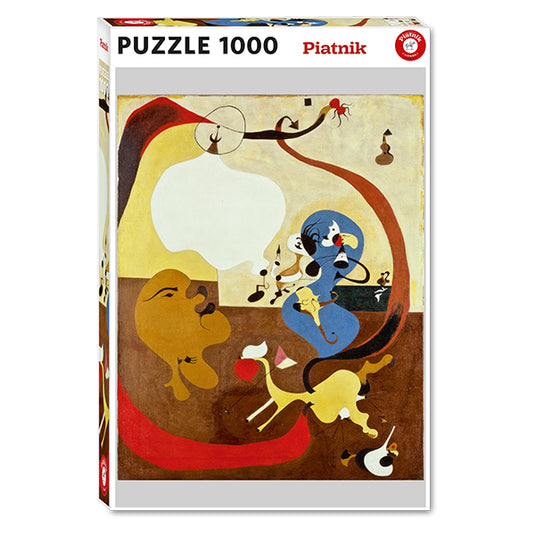 Miro Interieur Hollandais 1000 Piece Jigsaw Puzzle by Piatnik - 1
