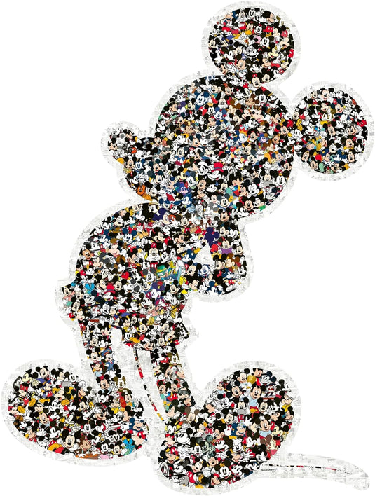 Shaped Mickey 945 Piece Jigsaw Puzzle by Ravensburger