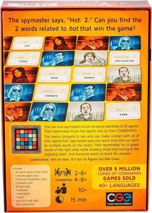Codenames Board Game
