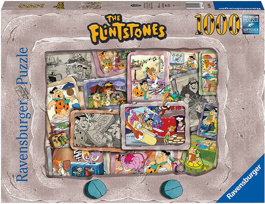 The Flintstones 1000 Piece Jigsaw Puzzle by Ravensburger - 2