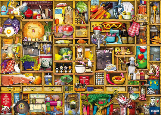 The Curious Cupboard No. 1: The Kitchen Cupboard 1000 Piece Jigsaw Puzzle by Ravensburger