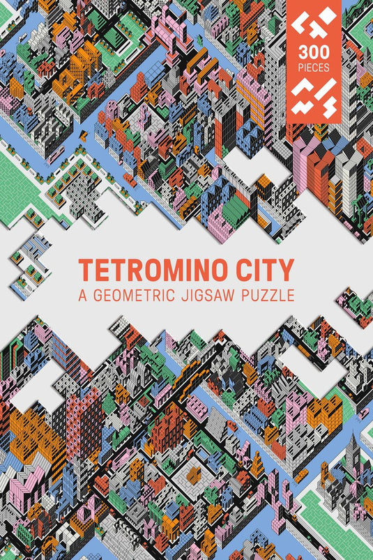 Tetromino City 300 Piece Jigsaw Puzzle - 1