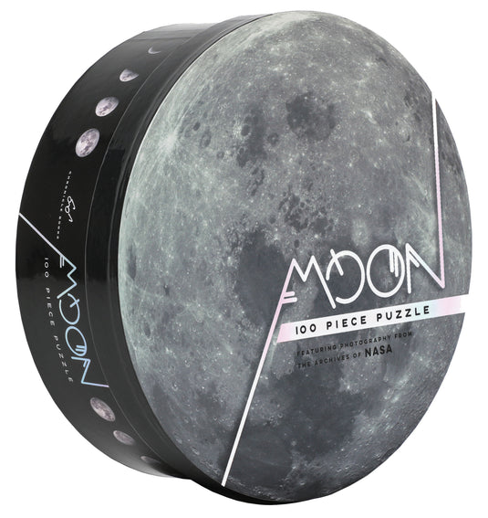 100 Piece Moon Puzzle: Featuring Photography from the Archives of NASA (Space Puzzles, Photography Puzzles, NASA Puzzles)
