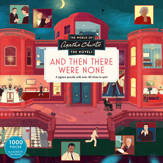 The World of Agatha Christie: And Then There Were None A 1000-piece jigsaw puzzle