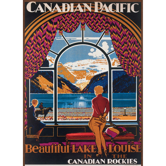 CP Beautiful Lake Louise 1000 Piece Jigsaw Puzzle by Eurographics - 2