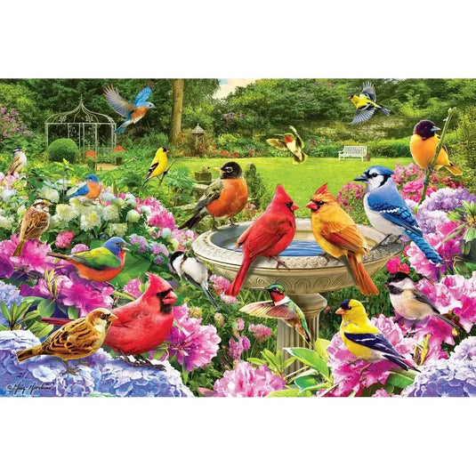 Bird Gathering by GG 2000 Piece Jigsaw Puzzle by Eurographics - 3