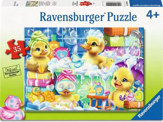Scrub a Dub Duckies 35 Piece Jigsaw Puzzle by Ravensburger