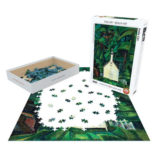 Church in Yuquot Village (Special Offer) 1000 Piece Jigsaw Puzzle by Eurographics - 3
