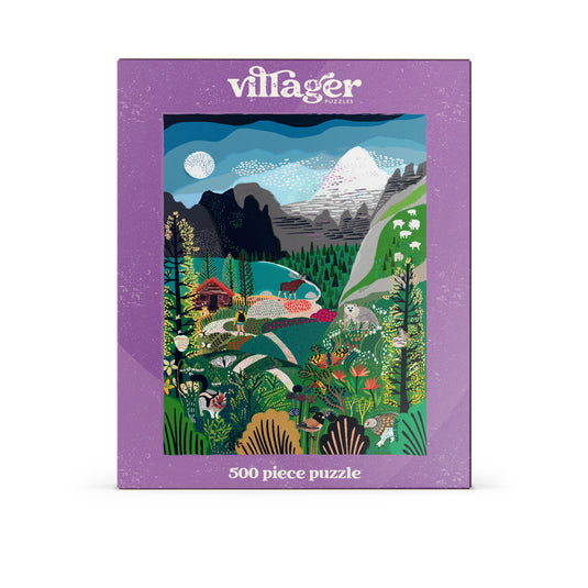 Rockies Explorer 500 Piece Jigsaw Puzzle by Villager Puzzles - 1