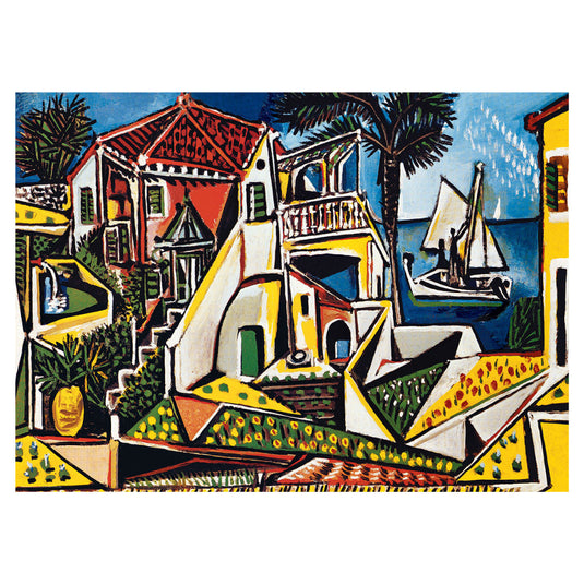 Medit. Landscape by Picasso 1000 Piece Jigsaw Puzzle by Eurographics - 2