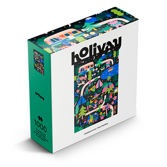 Camp Friendship J. Zengovari 1000 Piece Jigsaw Puzzle by Holiyay