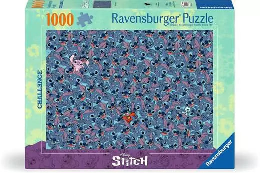 Disney Stitch Challenge 1000 Piece Jigsaw Puzzle by Ravensburger - 1