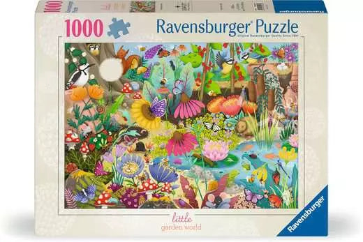 Little Garden World 1000 Piece Jigsaw Puzzle by Ravensburger - 1