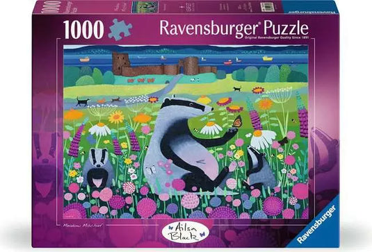 Meadow Mischief 1000 Piece Jigsaw Puzzle by Ravensburger
