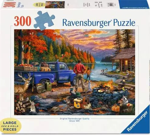 Sunset Lake 300 Piece Jigsaw Puzzle by Ravensburger