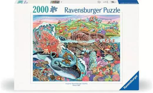 Thalassic Tale 2000 Piece Jigsaw Puzzle by Ravensburger - 1