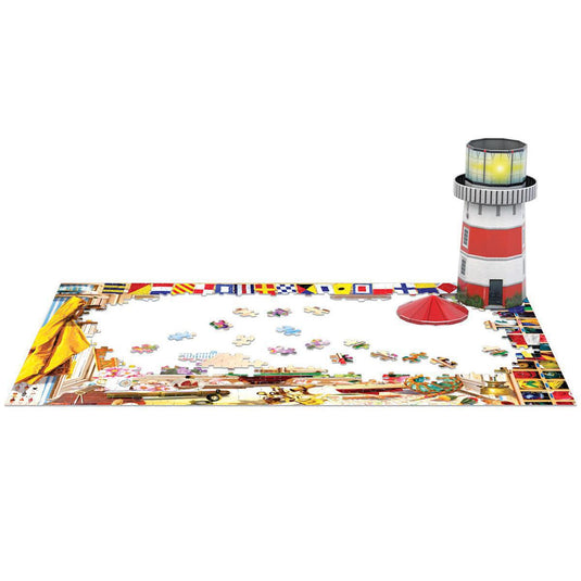 Lighthouse Tin 550 Piece Jigsaw Puzzle by Eurographics - 3