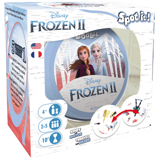 Spot It! Frozen 2 Card Game by Zygomatic
