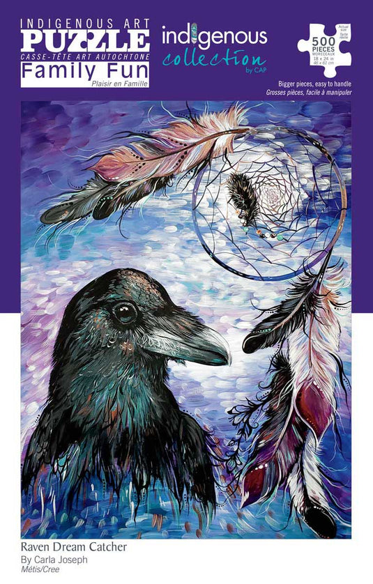 Raven Dream Catcher (Metis/Cree Tribe)
