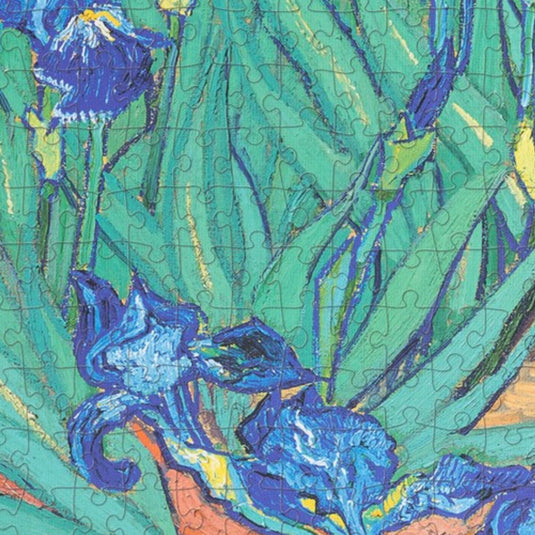 Van Gogh's Irises Jigsaw Puzzle by PaperBlanks - 5