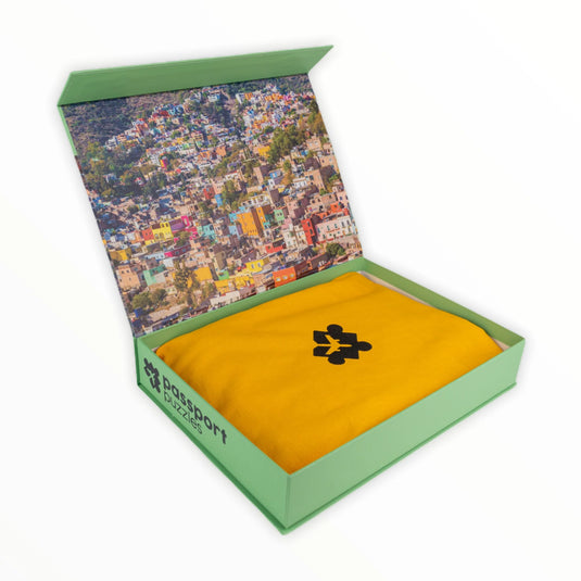 Colourful Hills 1000 Piece Jigsaw Puzzle by Passport Puzzles