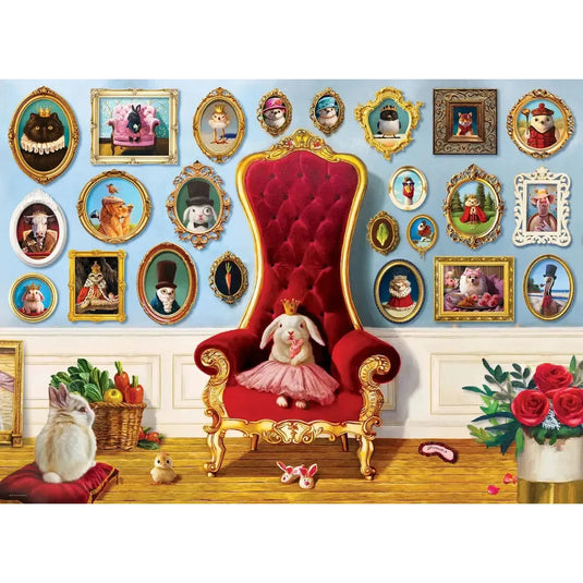 Princess Bunny 500 Piece Jigsaw Puzzle by Eurographics - 2