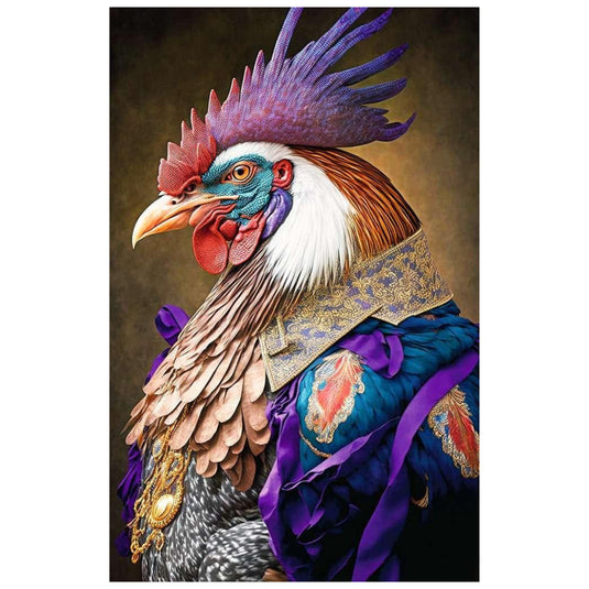 Puzzle Moments: Rooster General 200 Piece Puzzle by Ravensburger - 2