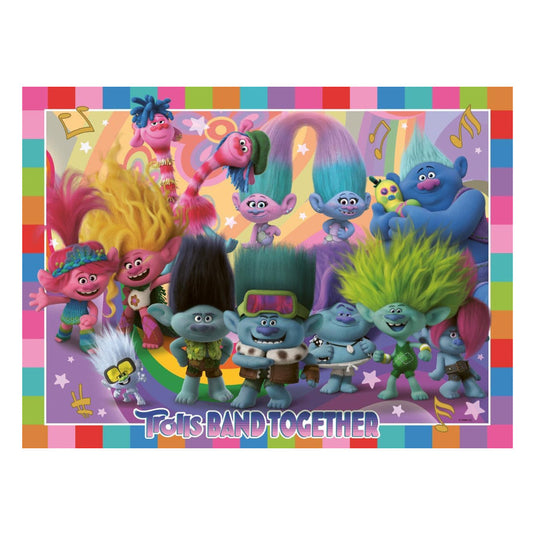 Trolls Band Together 100 Piece Jigsaw Puzzle by Ravensburger - 2