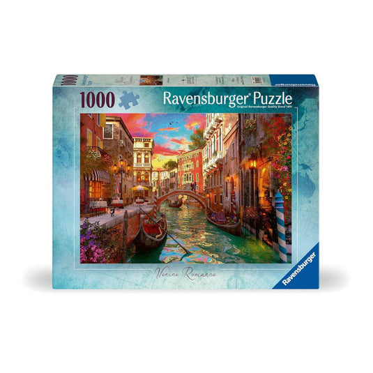 Venice Romance 1000 Piece Jigsaw Puzzle by Ravensburger - 1
