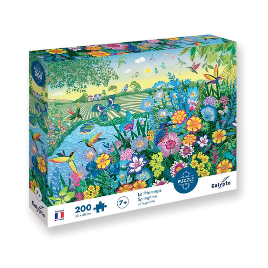 Spring 200 Piece Jigsaw Puzzle by Sentosphere - 1