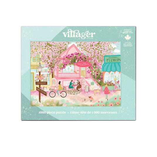 City in Bloom | 1000-Piece Puzzle for Adults | Designed in Canada by Ginger Deverell - 2
